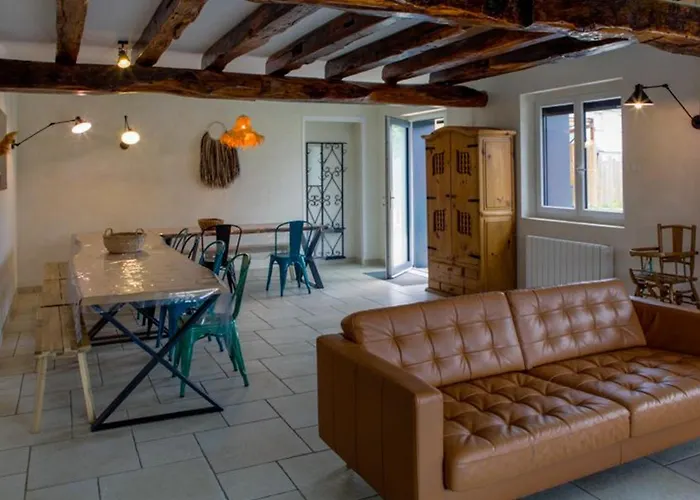 בית נופש Maison Familiale Avec Piscine Chauffee, Salle De Jeux Et Grand Jardin - 5 Chambres, 15 Couchages - Fr-1-410-340